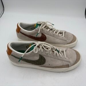 Nike Blazer Low ‘77 PRM Coconut Milk Sneakers DM7582-100 Men’s Size 9.5